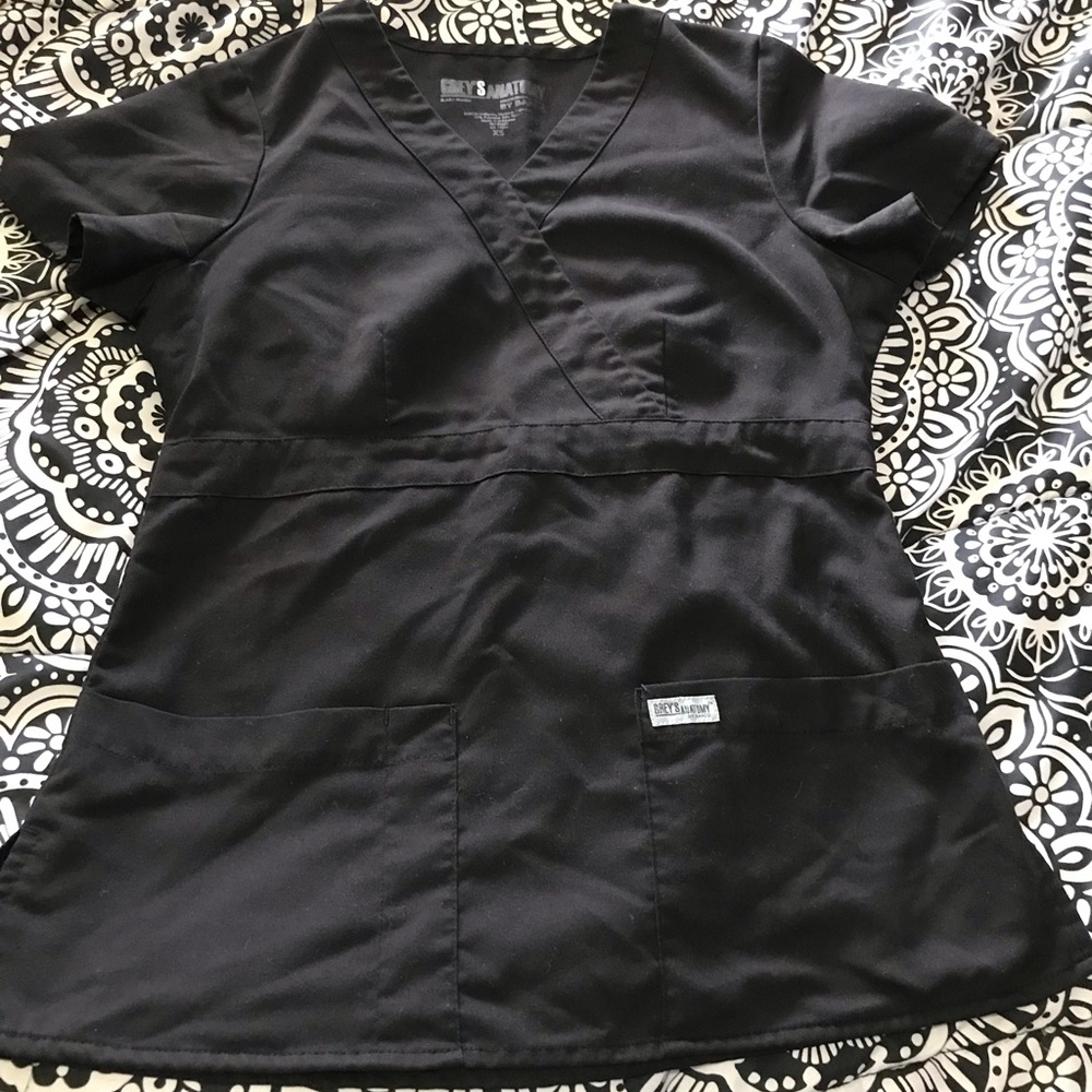 Black Grey’s Anatomy scrub top